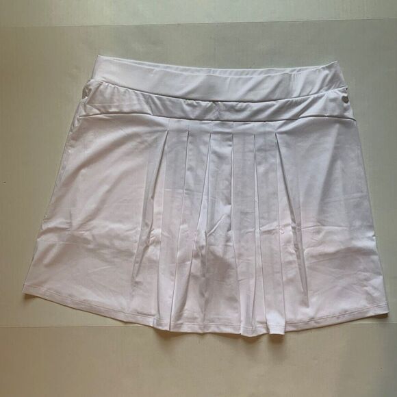 J Crew Women's White Tennis/Pickle Ball Skort Style BG891 Size 2XL - Picture 2 of 6